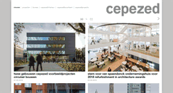 Desktop Screenshot of cepezed.nl